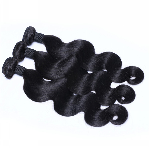 Cheap different types of unprocessed virgin body wave hair extensions WJ039